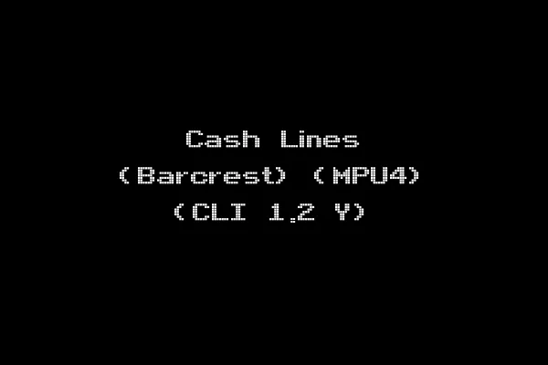 Cash Lines (Barcrest) (MPU4) (CLI 1.2 Y)