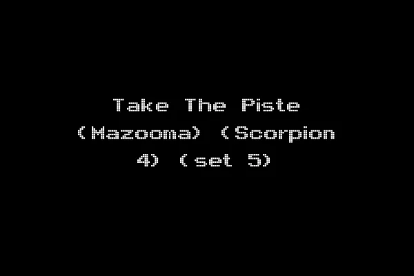 Take The Piste (Mazooma) (Scorpion 4) (set 5)