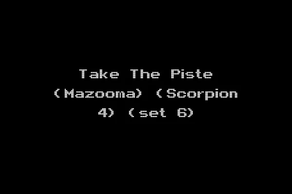 Take The Piste (Mazooma) (Scorpion 4) (set 6)