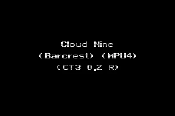 Cloud Nine (Barcrest) (MPU4) (CT3 0.2 R)