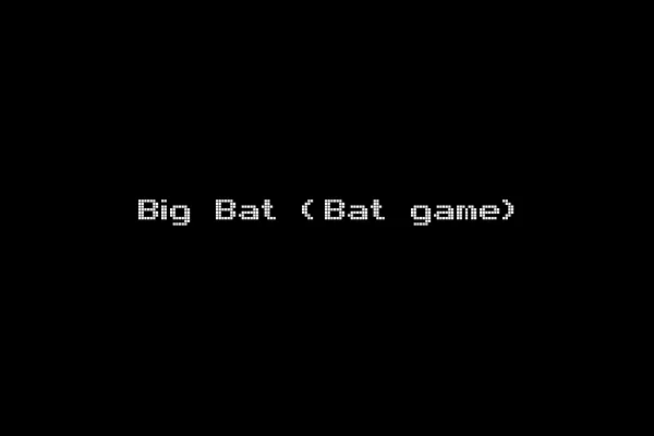 Big Bat (Bat game)