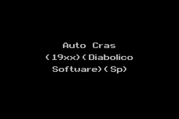 Auto Cras (19xx)(Diabolico Software)(Sp)