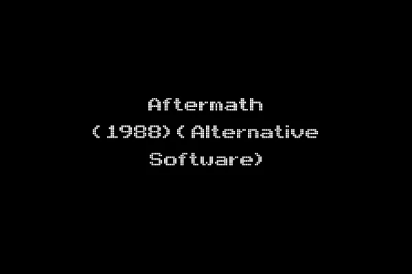 Aftermath (1988)(Alternative Software)