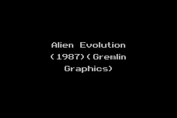 Alien Evolution (1987)(Gremlin Graphics)