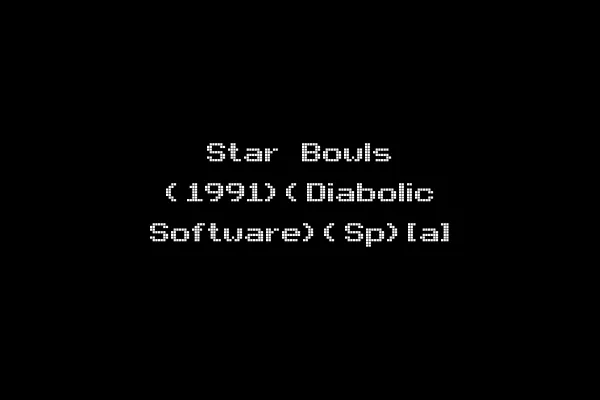 Star Bowls (1991)(Diabolic Software)(Sp)[a]