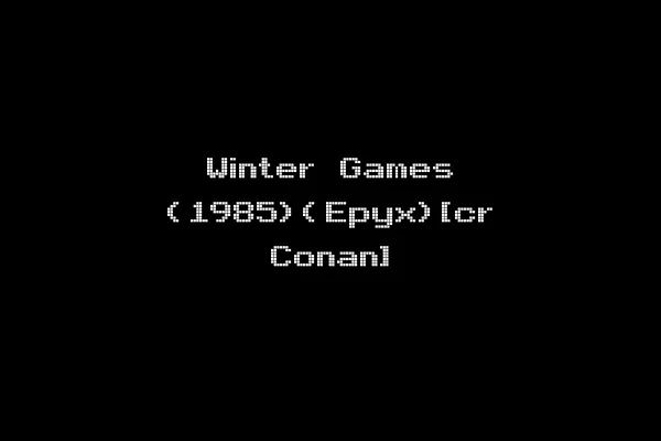 Winter Games (1985)(Epyx)[cr Conan]