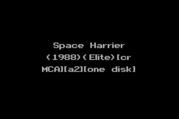 Space Harrier (1988)(Elite)[cr MCA][a2][one disk]