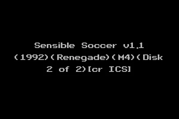 Sensible Soccer v1.1 (1992)(Renegade)(M4)(Disk 2 of 2)[cr ICS]
