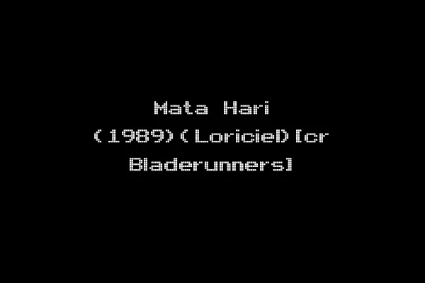 Mata Hari (1989)(Loriciel)[cr Bladerunners]