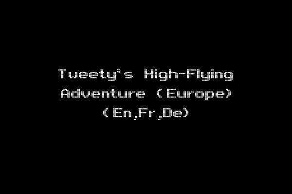 Tweety's High-Flying Adventure (Europe) (En,Fr,De)