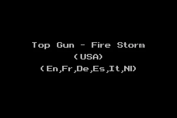 Top Gun - Fire Storm (USA) (En,Fr,De,Es,It,Nl)