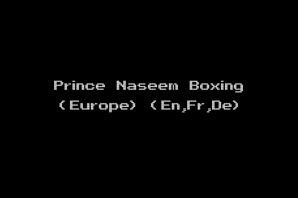 Prince Naseem Boxing (Europe) (En,Fr,De)