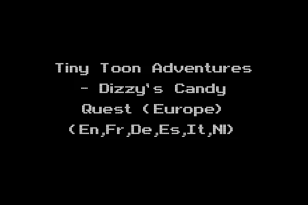 Tiny Toon Adventures - Dizzy's Candy Quest (Europe) (En,Fr,De,Es,It,Nl)