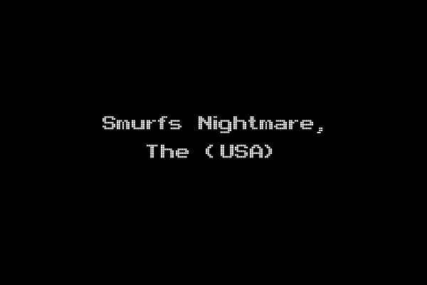 Smurfs Nightmare, The (USA)