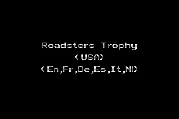 Roadsters Trophy (USA) (En,Fr,De,Es,It,Nl)