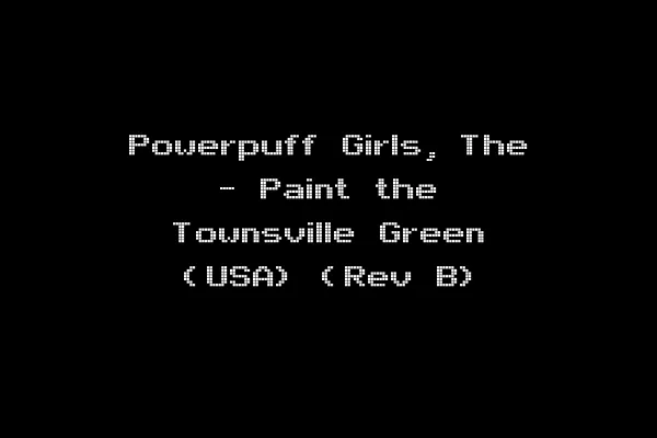 Powerpuff Girls, The - Paint the Townsville Green (USA) (Rev B)