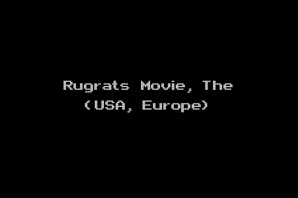 Rugrats Movie, The (USA, Europe)