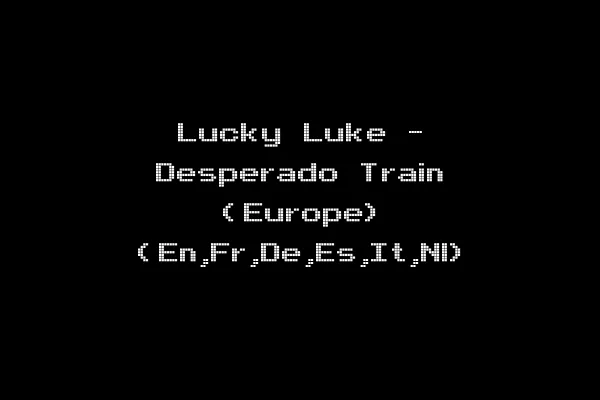 Lucky Luke - Desperado Train (Europe) (En,Fr,De,Es,It,Nl)