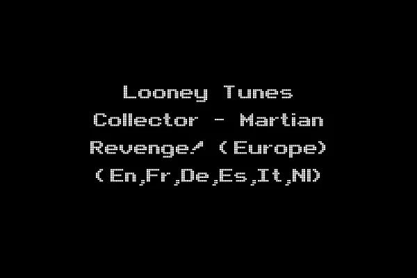 Looney Tunes Collector - Martian Revenge! (Europe) (En,Fr,De,Es,It,Nl)