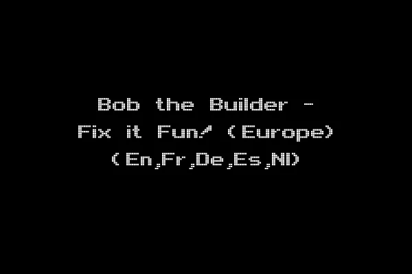 Bob the Builder - Fix it Fun! (Europe) (En,Fr,De,Es,Nl)