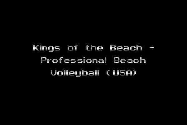 Kings of the Beach - Professional Beach Volleyball (USA)