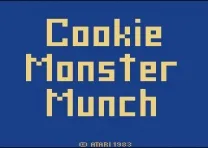 Cookie Monster Munch (Cokie Monster's Maze, Cookie Monster's Garden) (Kid's Controller) (Children's Computer Workshop) (1983) (Atari, Gary Stark) (CX26102)