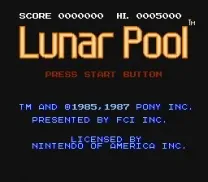 Lunar Pool (USA)