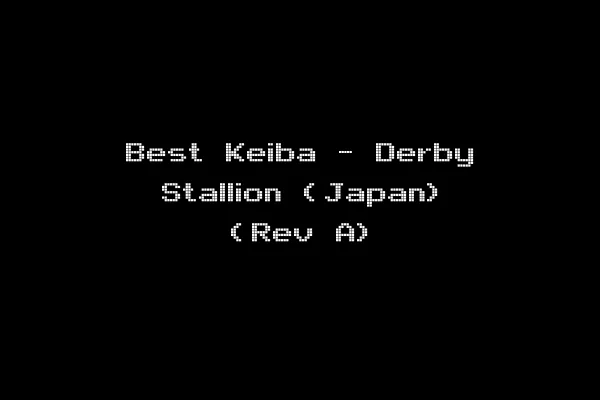 Best Keiba - Derby Stallion (Japan) (Rev A)