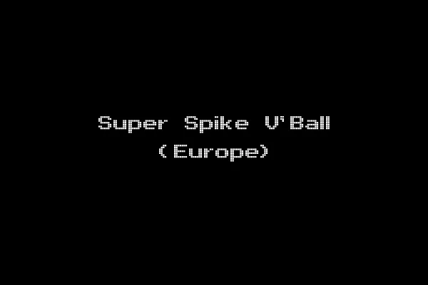 Super Spike V'Ball (Europe)