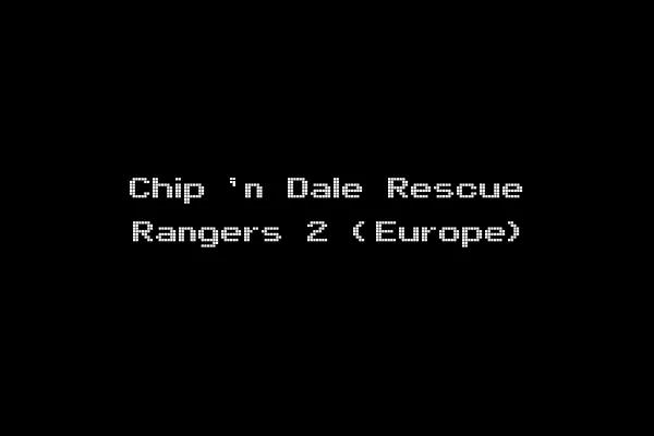 Chip 'n Dale Rescue Rangers 2 (Europe)