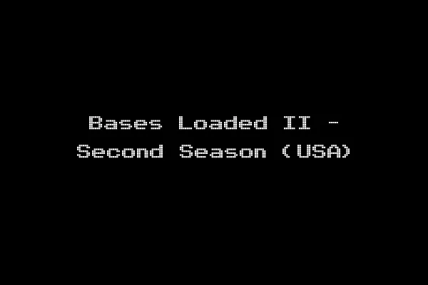Bases Loaded II - Second Season (USA)