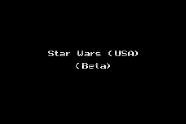 Star Wars (USA) (Beta)