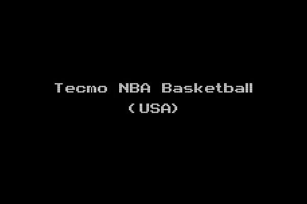 Tecmo NBA Basketball (USA)
