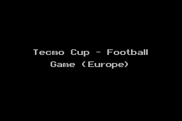 Tecmo Cup - Football Game (Europe)