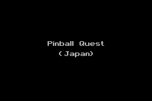Pinball Quest (Japan)