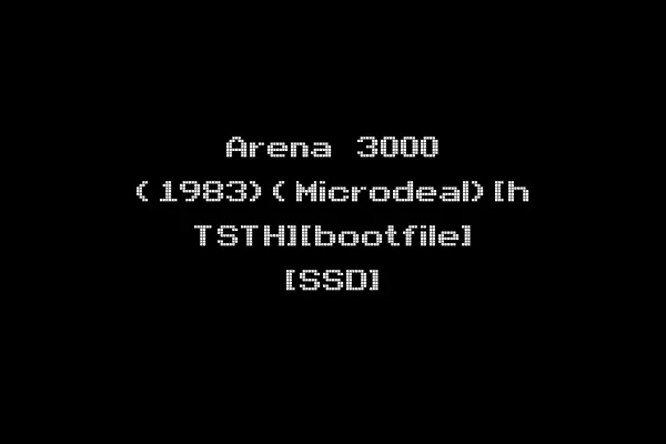 Arena 3000 (1983)(Microdeal)[h TSTH][bootfile] [SSD]
