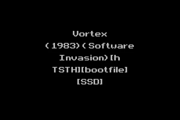 Vortex (1983)(Software Invasion)[h TSTH][bootfile] [SSD]