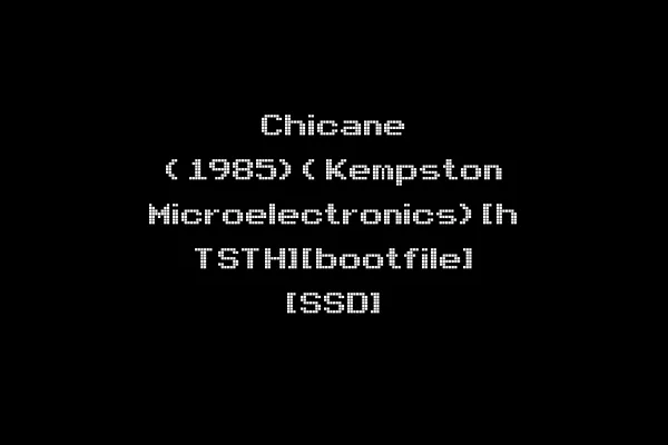 Chicane (1985)(Kempston Microelectronics)[h TSTH][bootfile] [SSD]