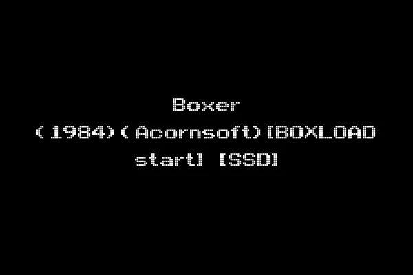 Boxer (1984)(Acornsoft)[BOXLOAD start] [SSD]