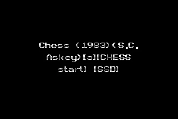 Chess (1983)(S.C. Askey)[a][CHESS start] [SSD]