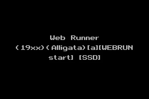 Web Runner (19xx)(Alligata)[a][WEBRUN start] [SSD]