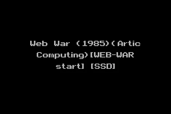 Web War (1985)(Artic Computing)[WEB-WAR start] [SSD]