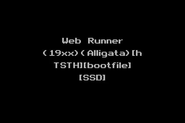 Web Runner (19xx)(Alligata)[h TSTH][bootfile] [SSD]