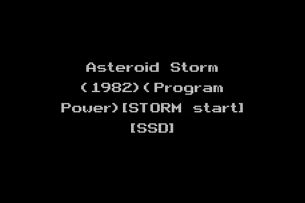 Asteroid Storm (1982)(Program Power)[STORM start] [SSD]