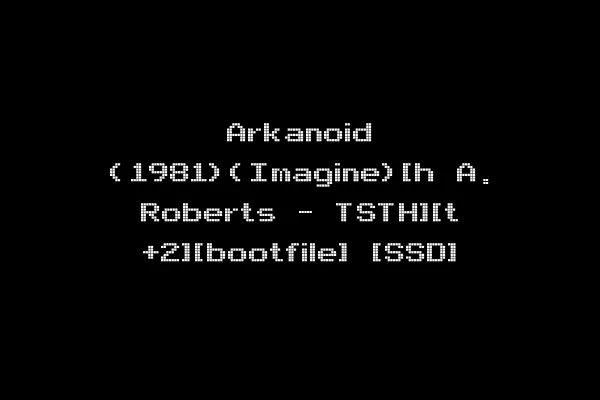 Arkanoid (1981)(Imagine)[h A. Roberts - TSTH][t +2][bootfile] [SSD]