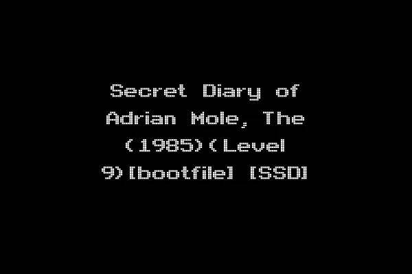 Secret Diary of Adrian Mole, The (1985)(Level 9)[bootfile] [SSD]