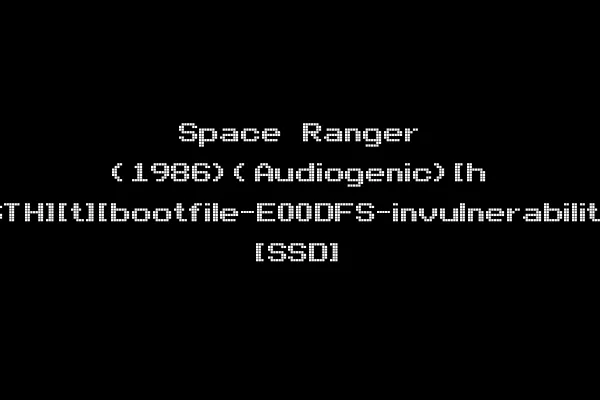 Space Ranger (1986)(Audiogenic)[h TSTH][t][bootfile-E00DFS-invulnerability] [SSD]