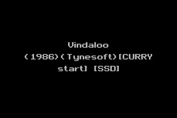Vindaloo (1986)(Tynesoft)[CURRY start] [SSD]