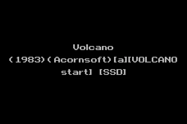 Volcano (1983)(Acornsoft)[a][VOLCANO start] [SSD]