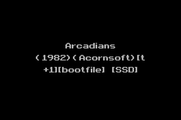 Arcadians (1982)(Acornsoft)[t +1][bootfile] [SSD]